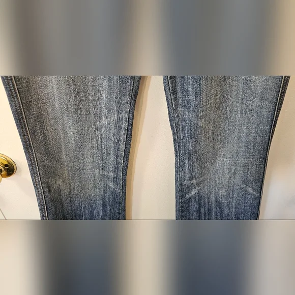 Seven 7 For All Mankind Women's A Pocket Flare Leg Jeans Blue Size 31 - Picture 4 of 10